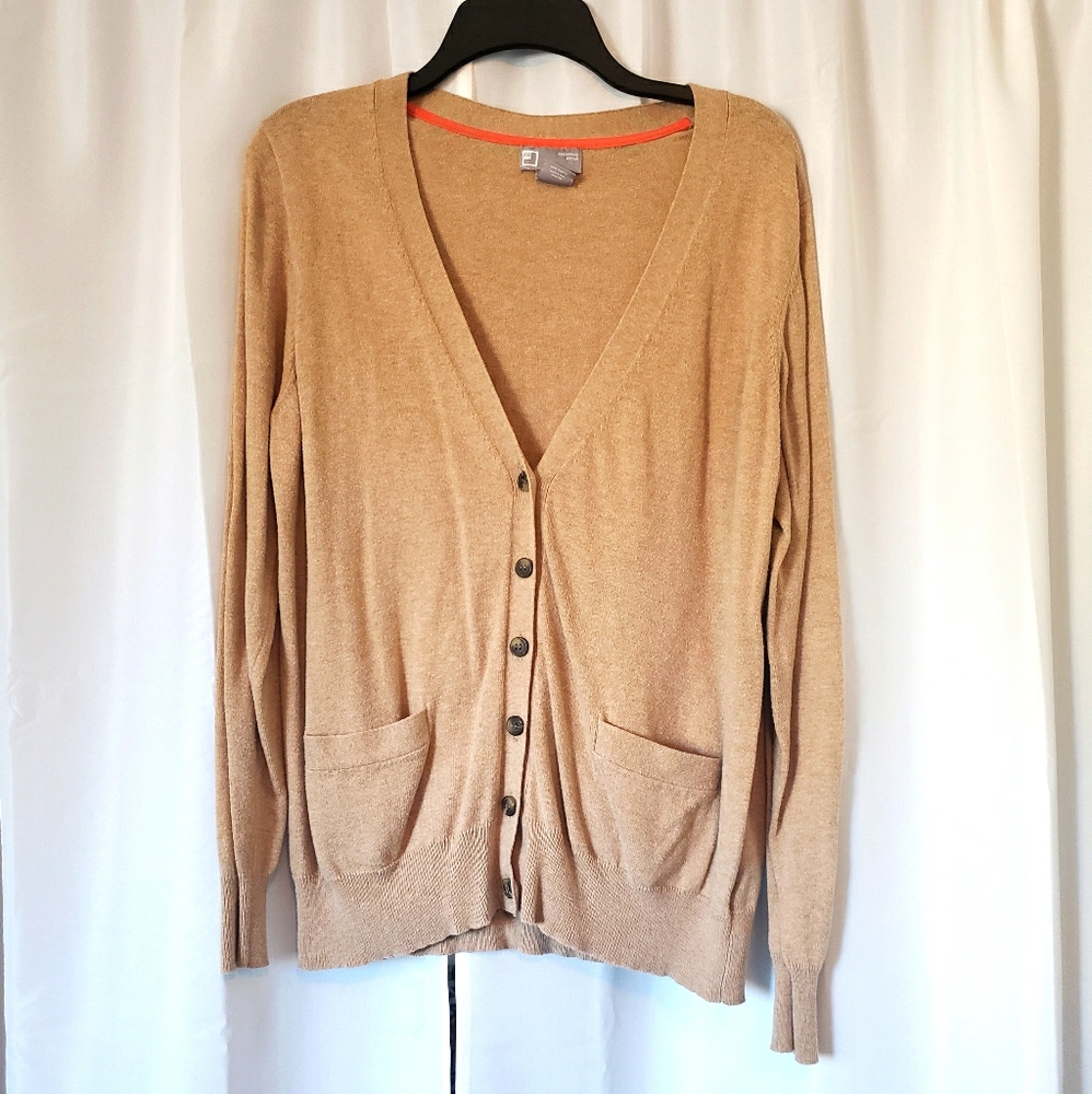 Tan Cardigan